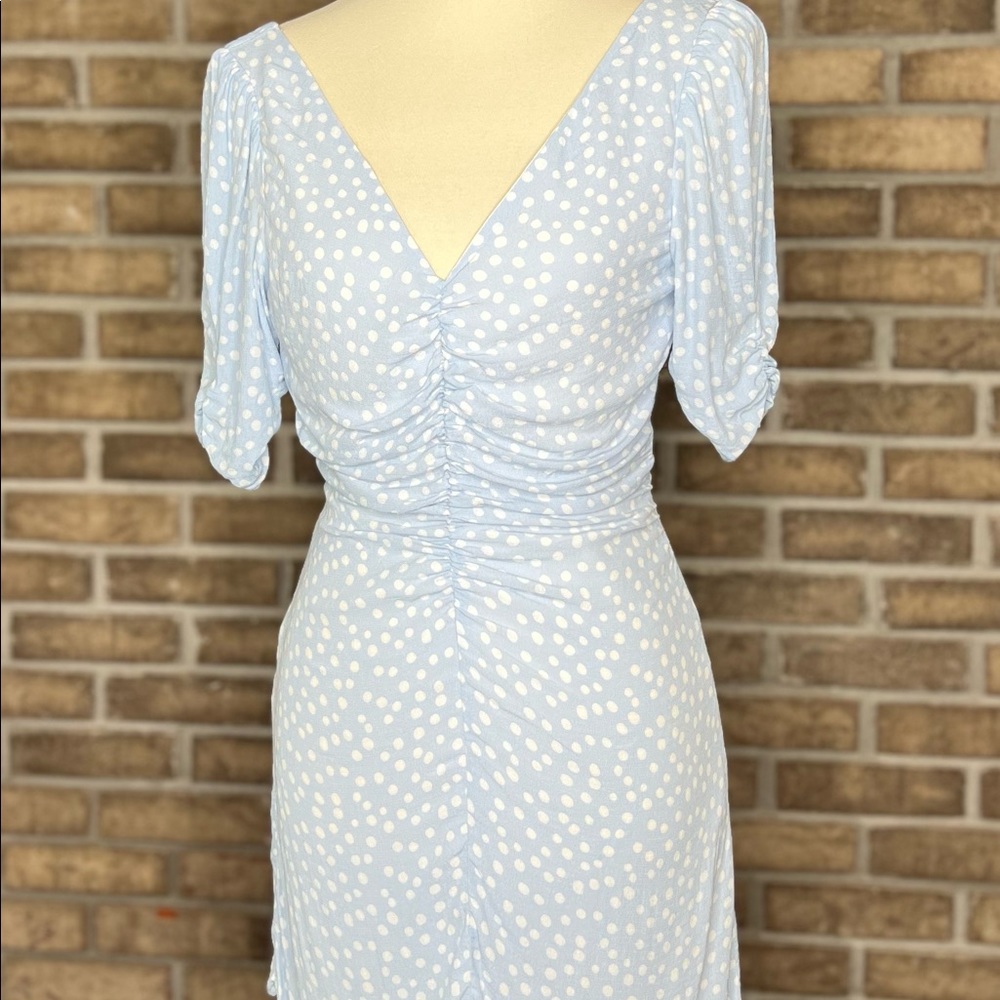 Zara Size XS Ruched Dress